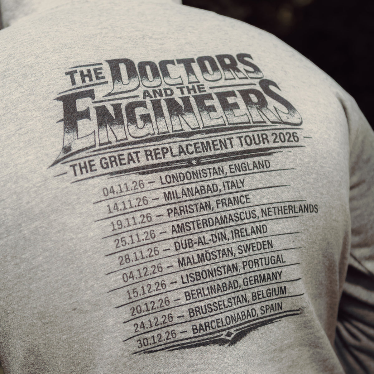 Doctors and Engineers Tour Hoodie