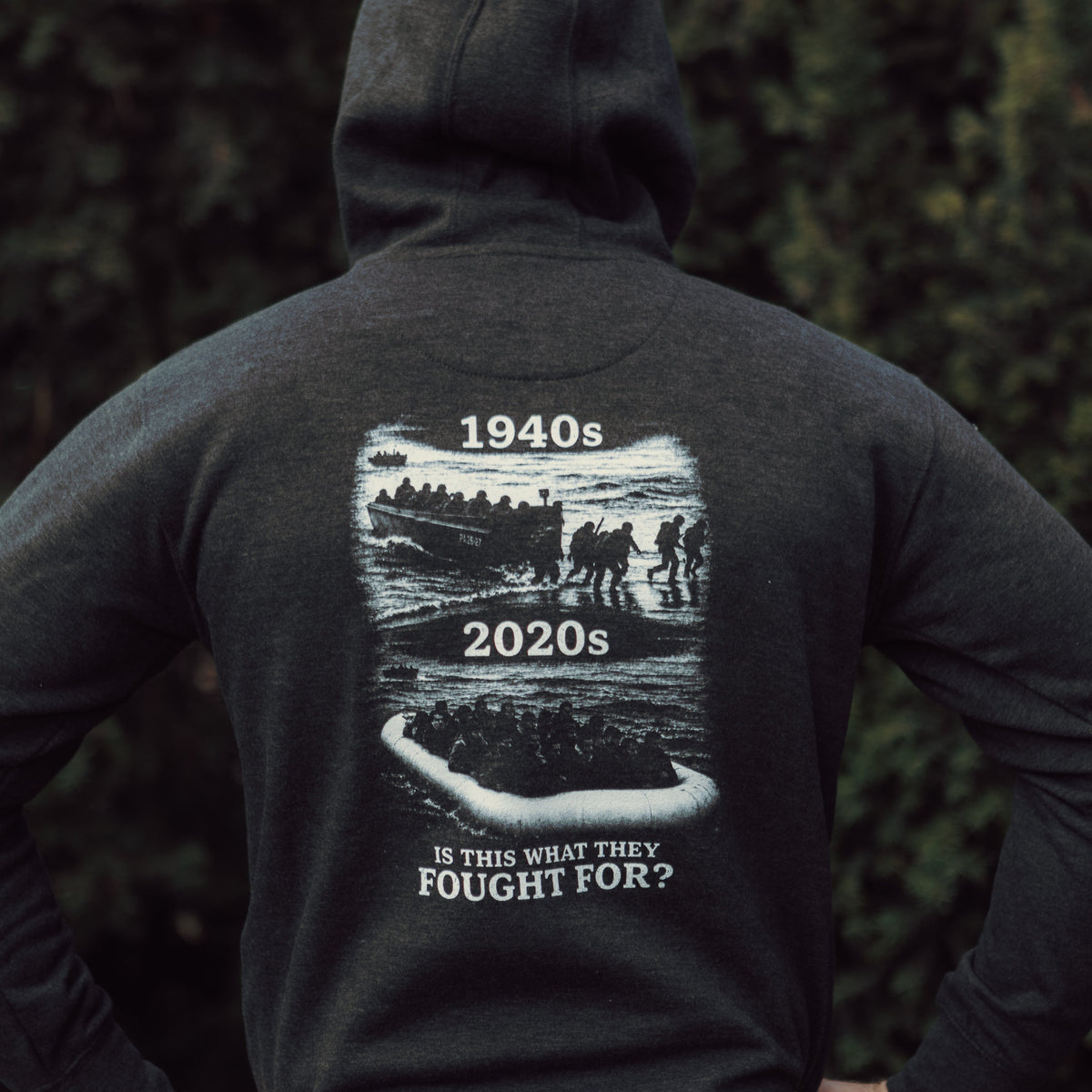 1940s vs 2020s Hoodie