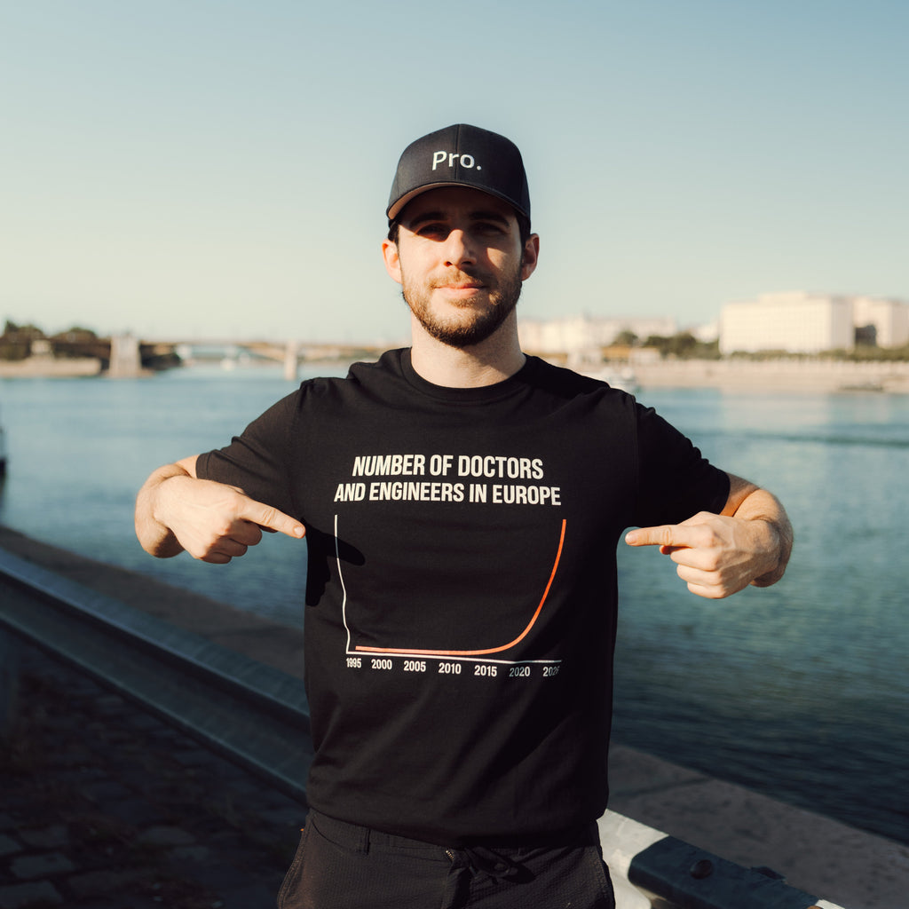 Number of Doctors and Engineers in Europe T-Shirt