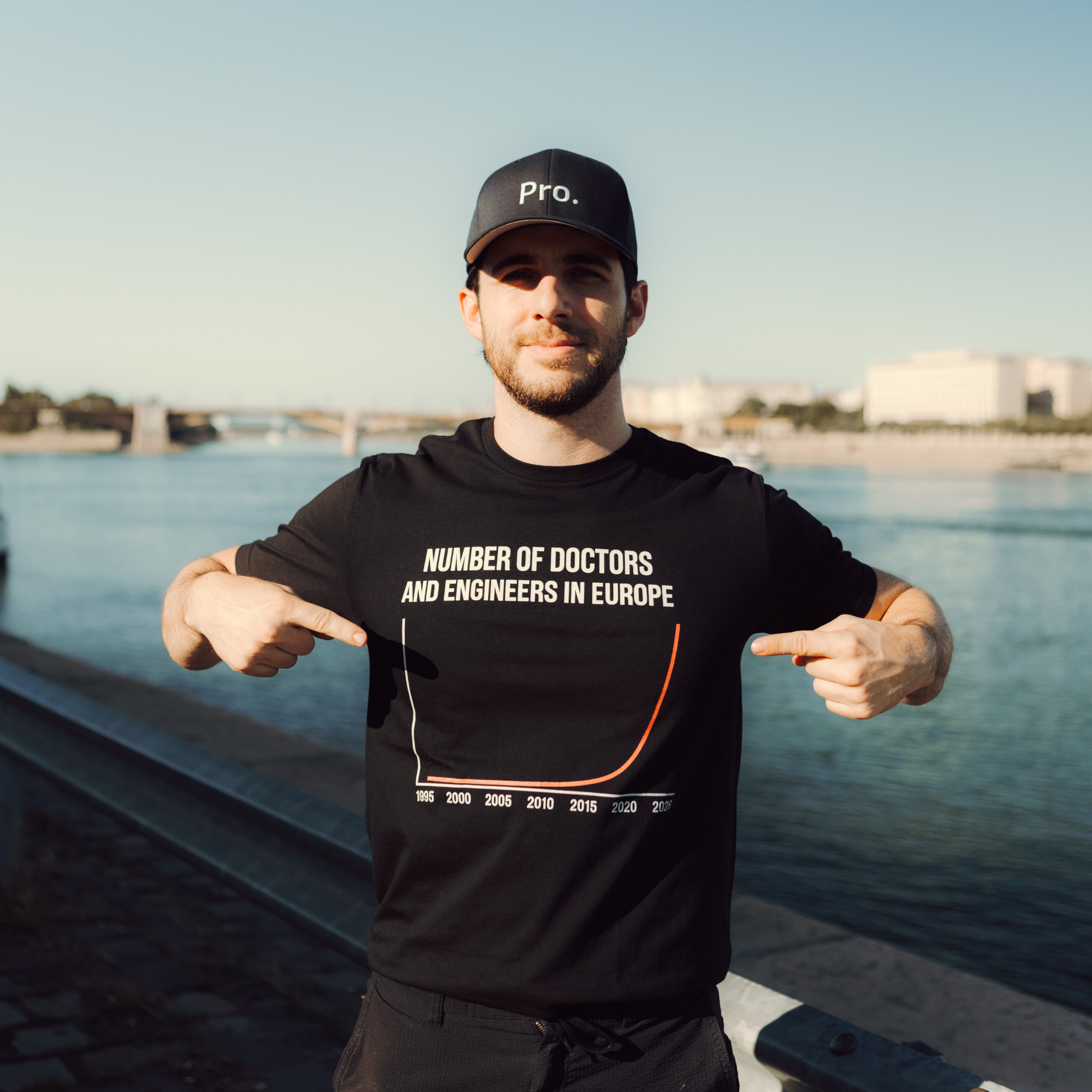 Number of Doctors and Engineers in Europe T-Shirt