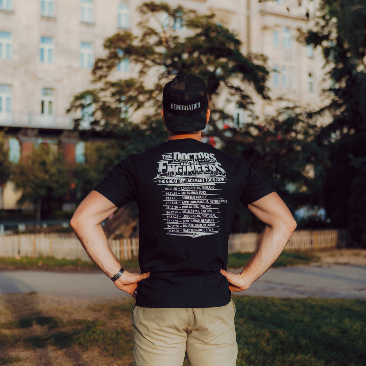 Doctors & Engineers T-Shirt - European Tour