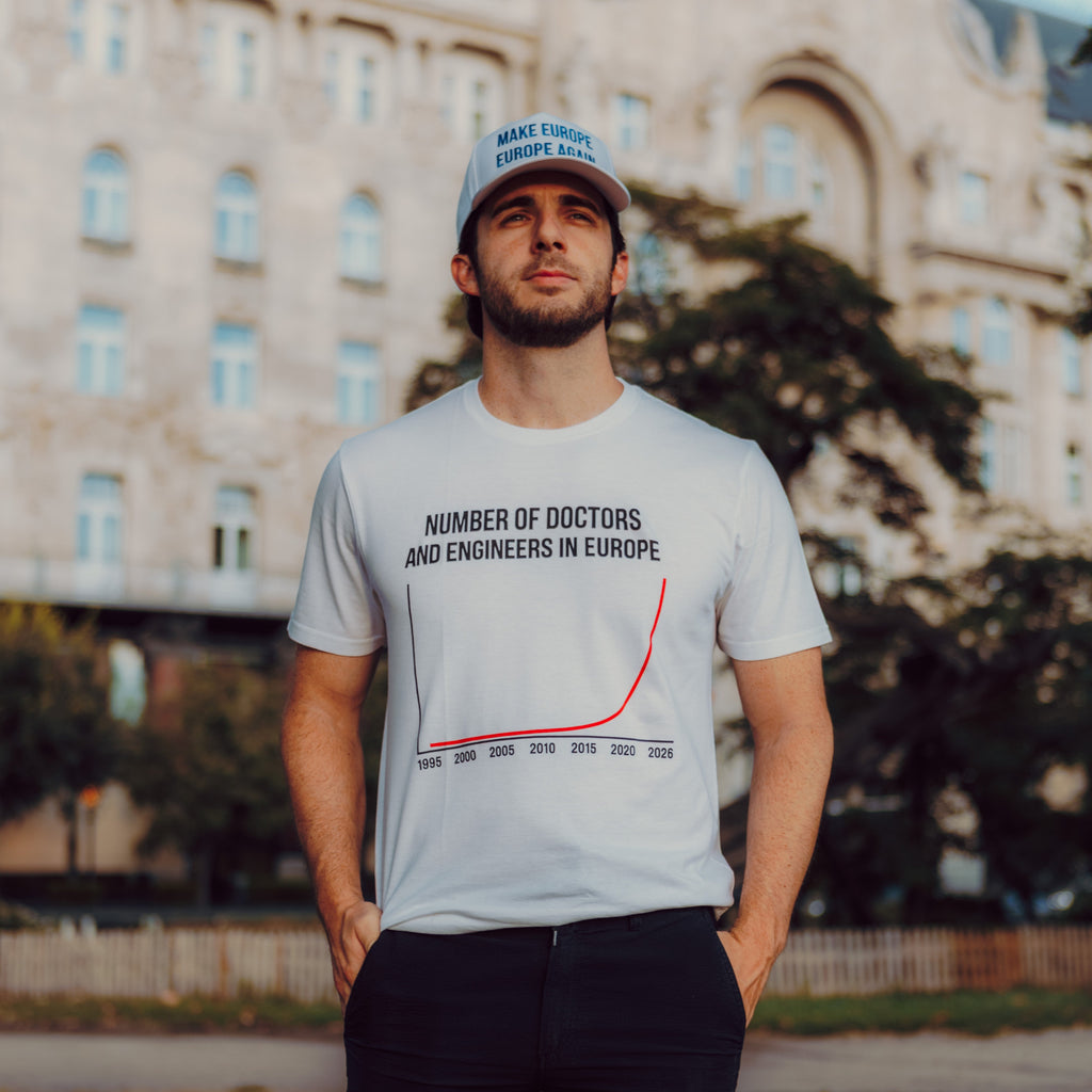 Number of Doctors and Engineers in Europe T-Shirt