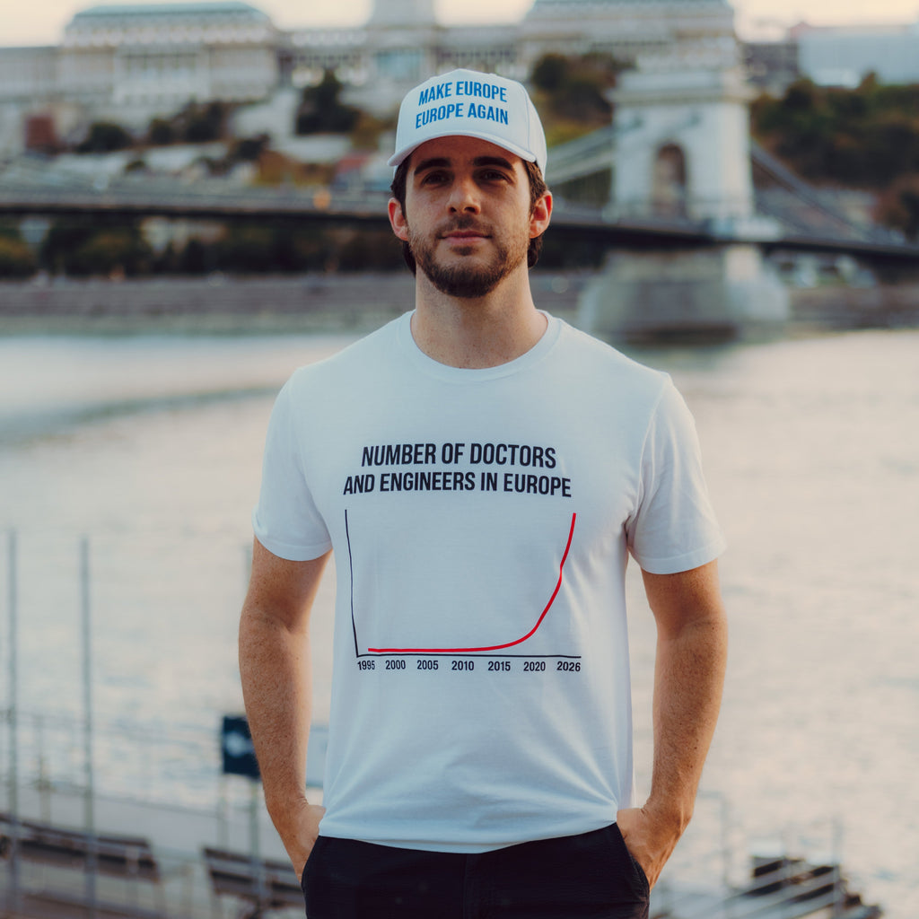 Number of Doctors and Engineers in Europe T-Shirt