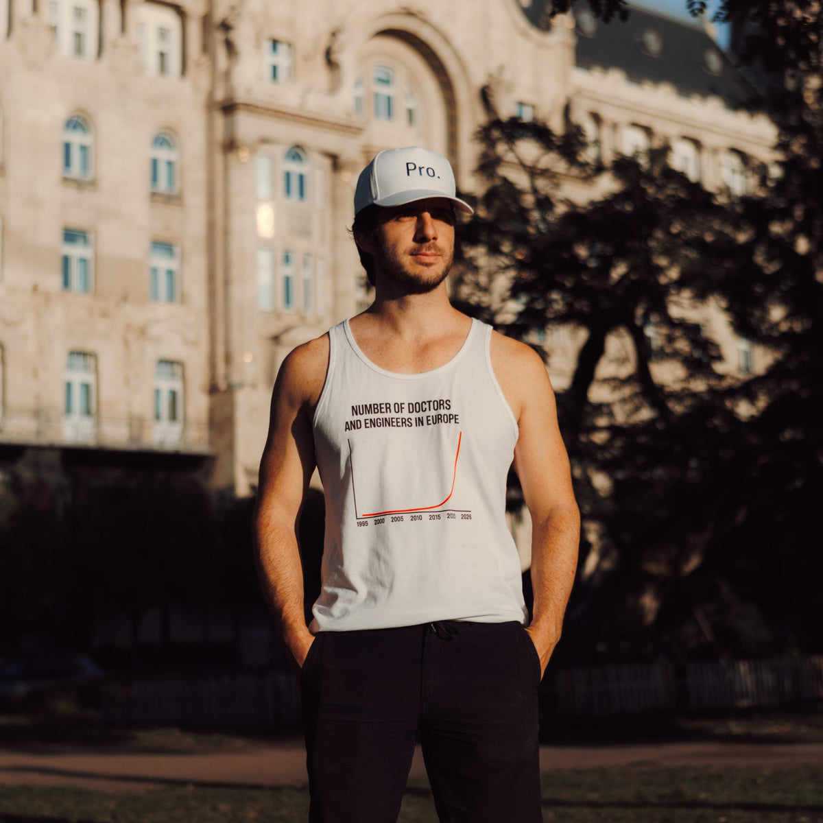 Number of Doctors and Engineers in Europe tank top