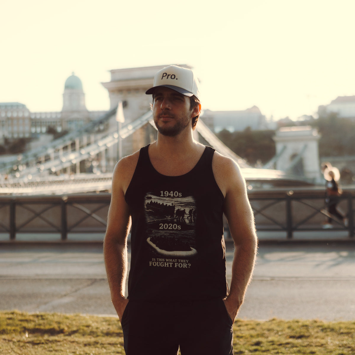 1940s vs 2020s Tank Top - Black