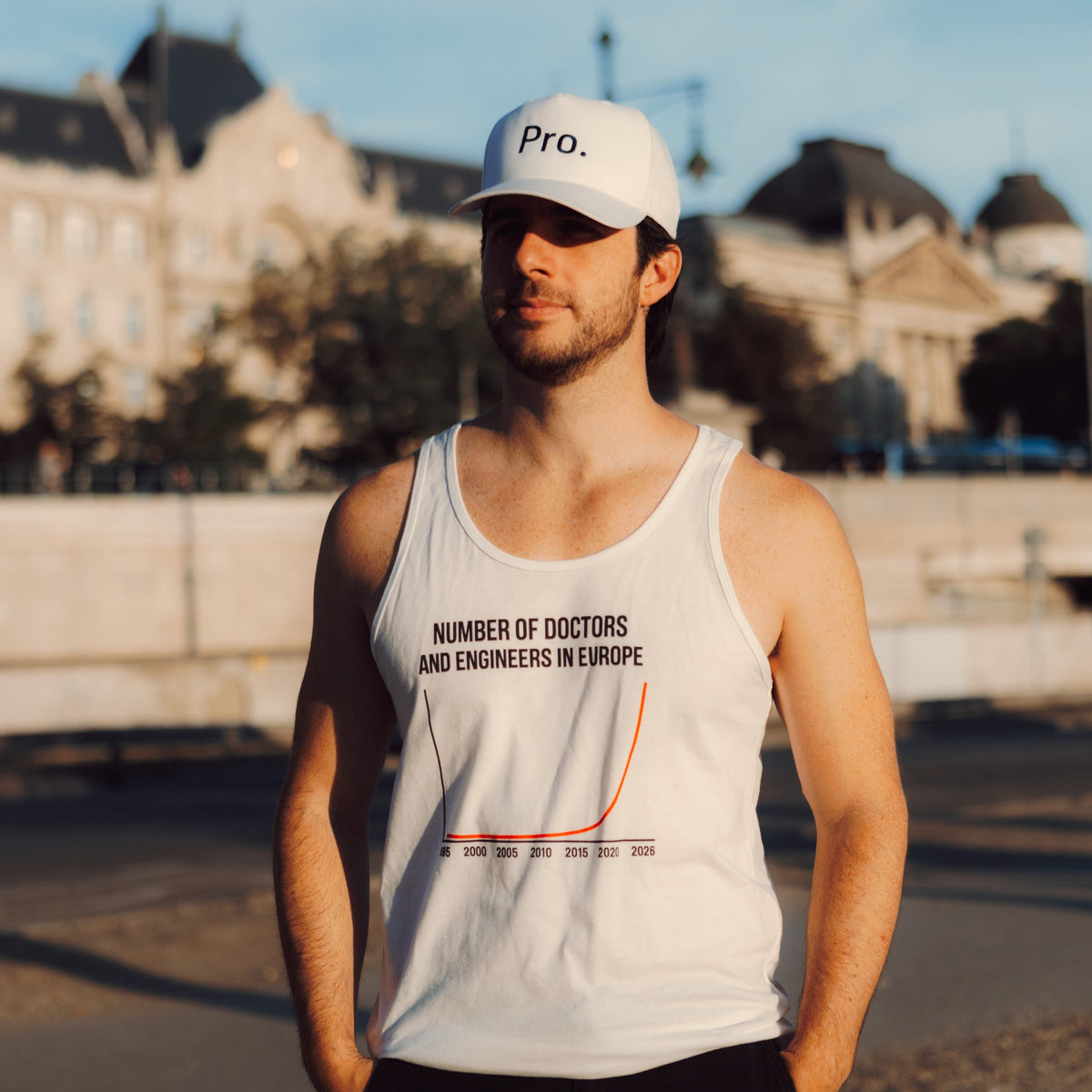 Number of Doctors and Engineers in Europe tank top
