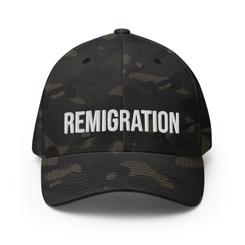 REMIGRATION Cap, Multicam Black, back view