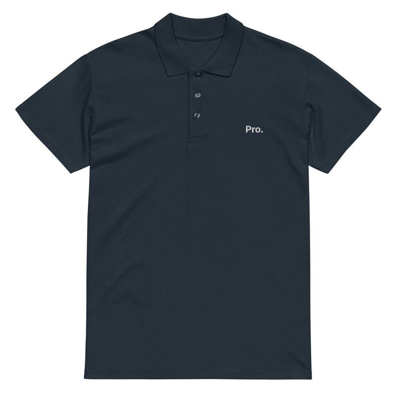 Pro Premium Polo Shirt, Navy, front view