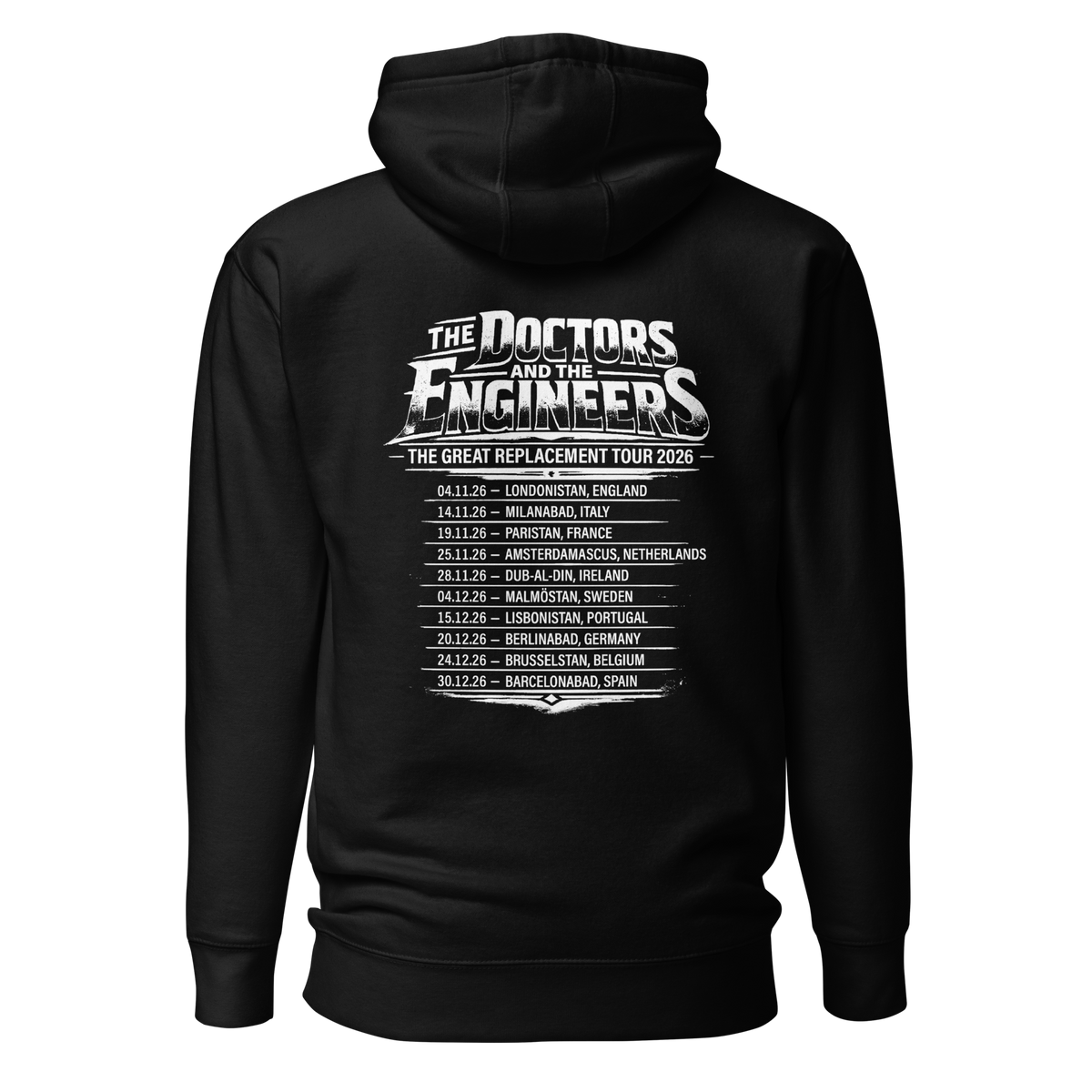 Doctors and Engineers Tour Hoodie