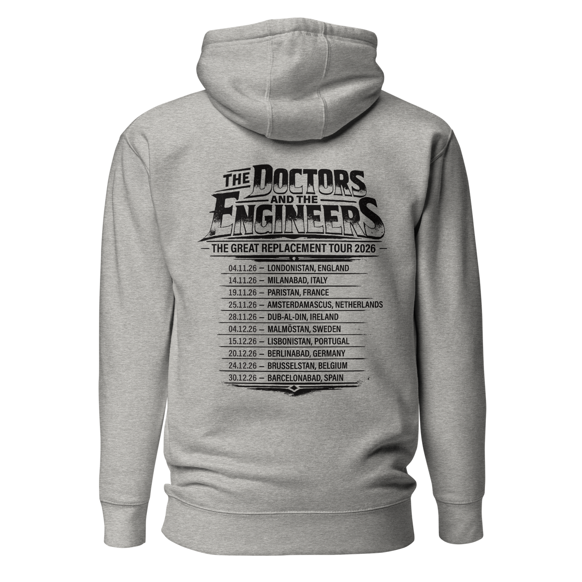 Doctors and Engineers Tour Hoodie
