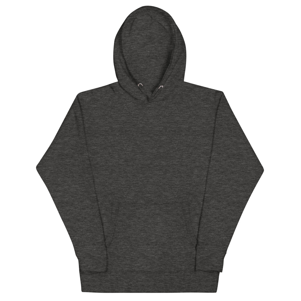 1940s vs 2020s Hoodie, Charcoal Heather, front view