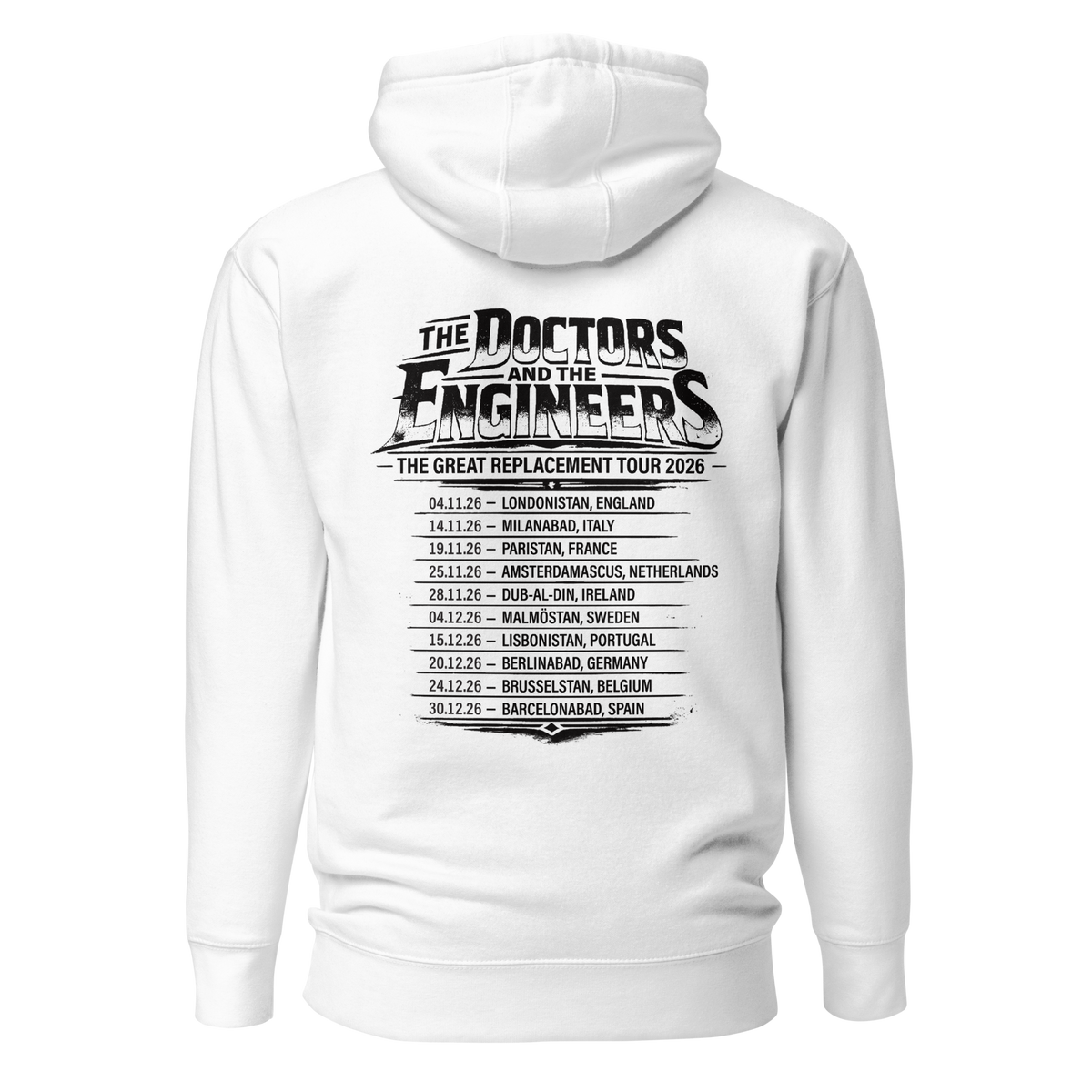 Doctors and Engineers Tour Hoodie